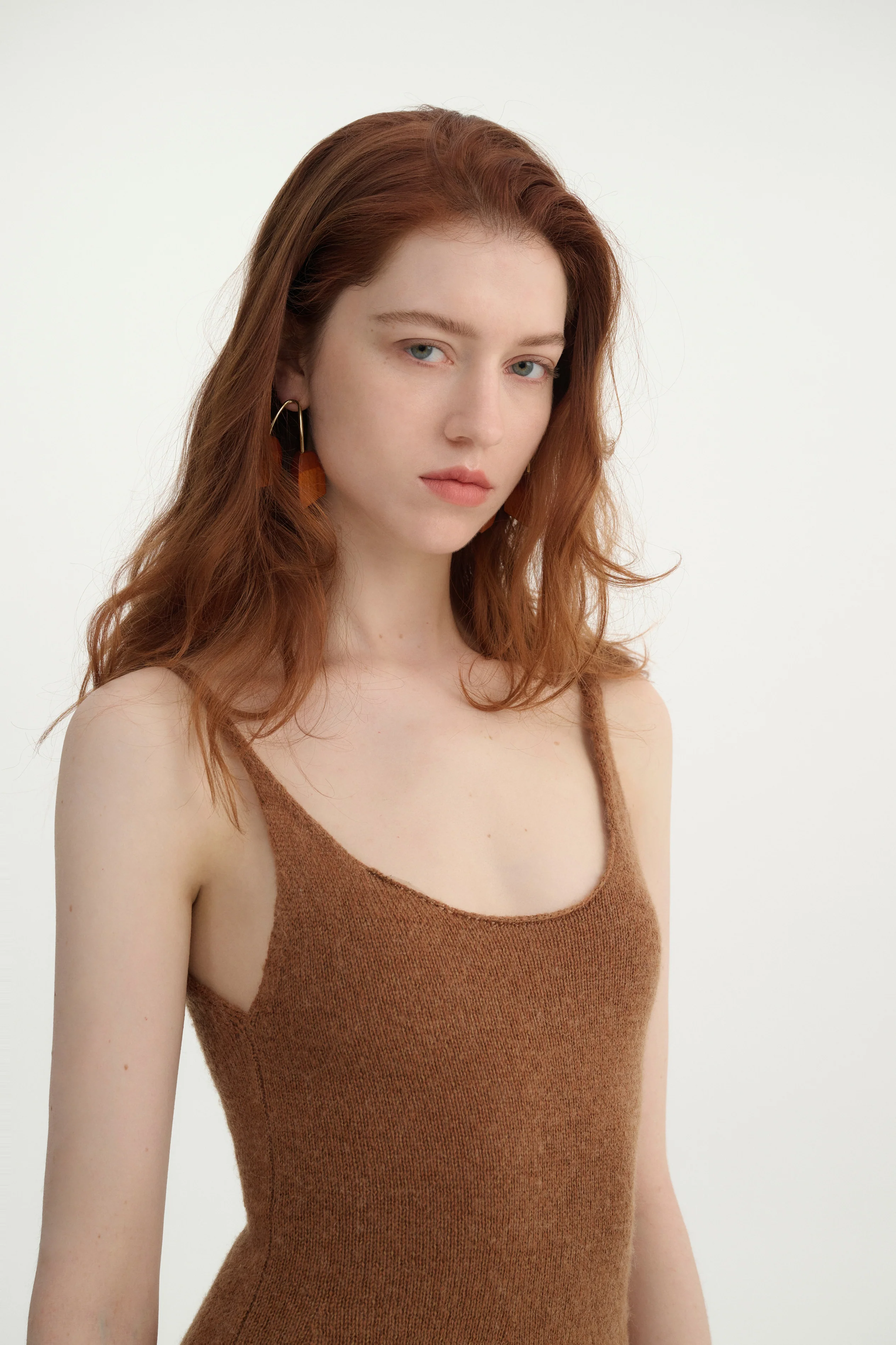 Sleeveless pointelle dress