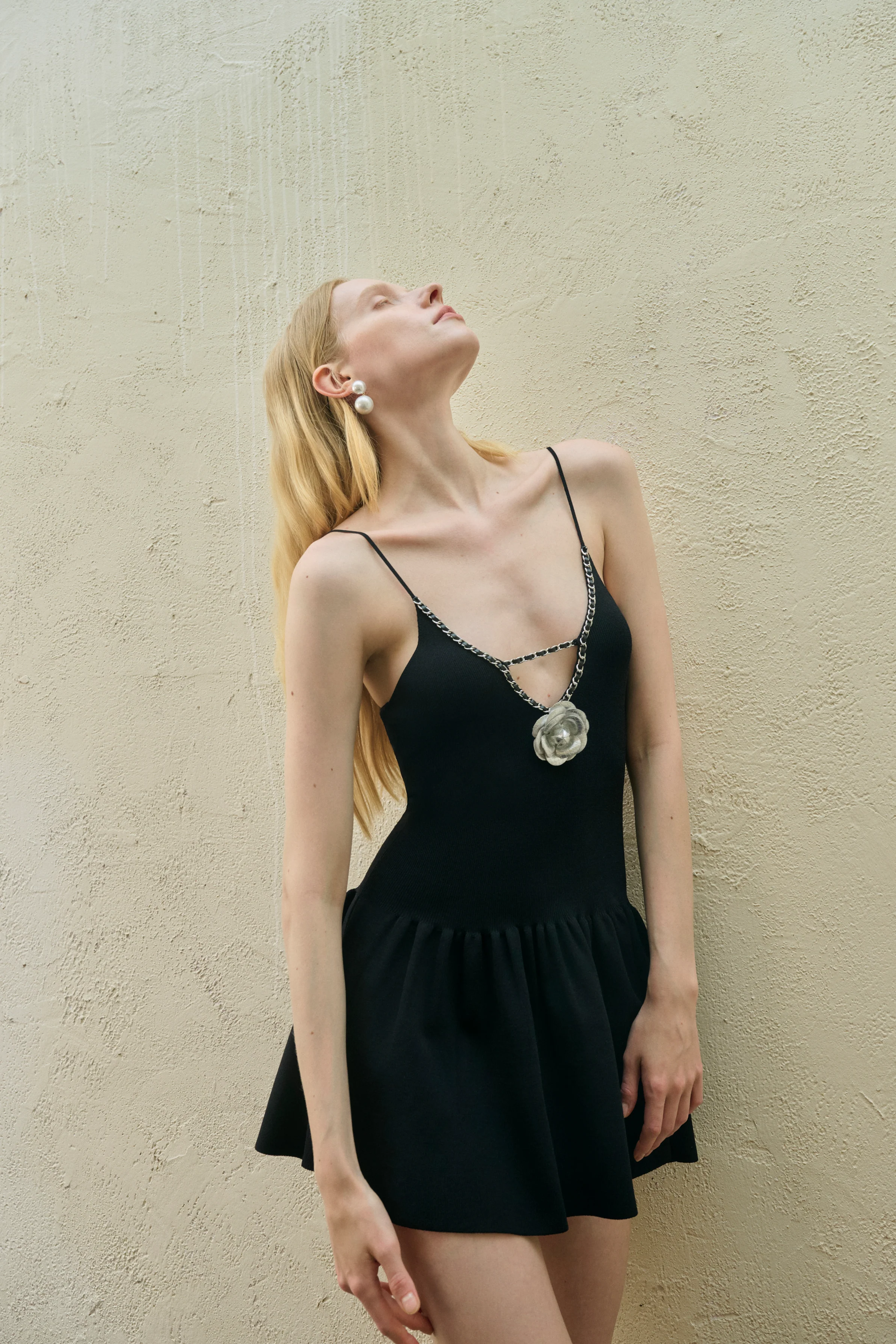 Spaghetti strap mini dress