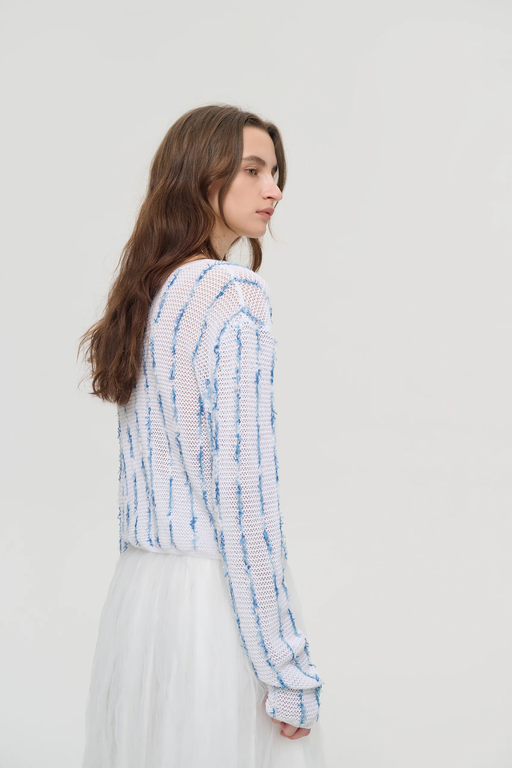 Tie front lightweight cardigan