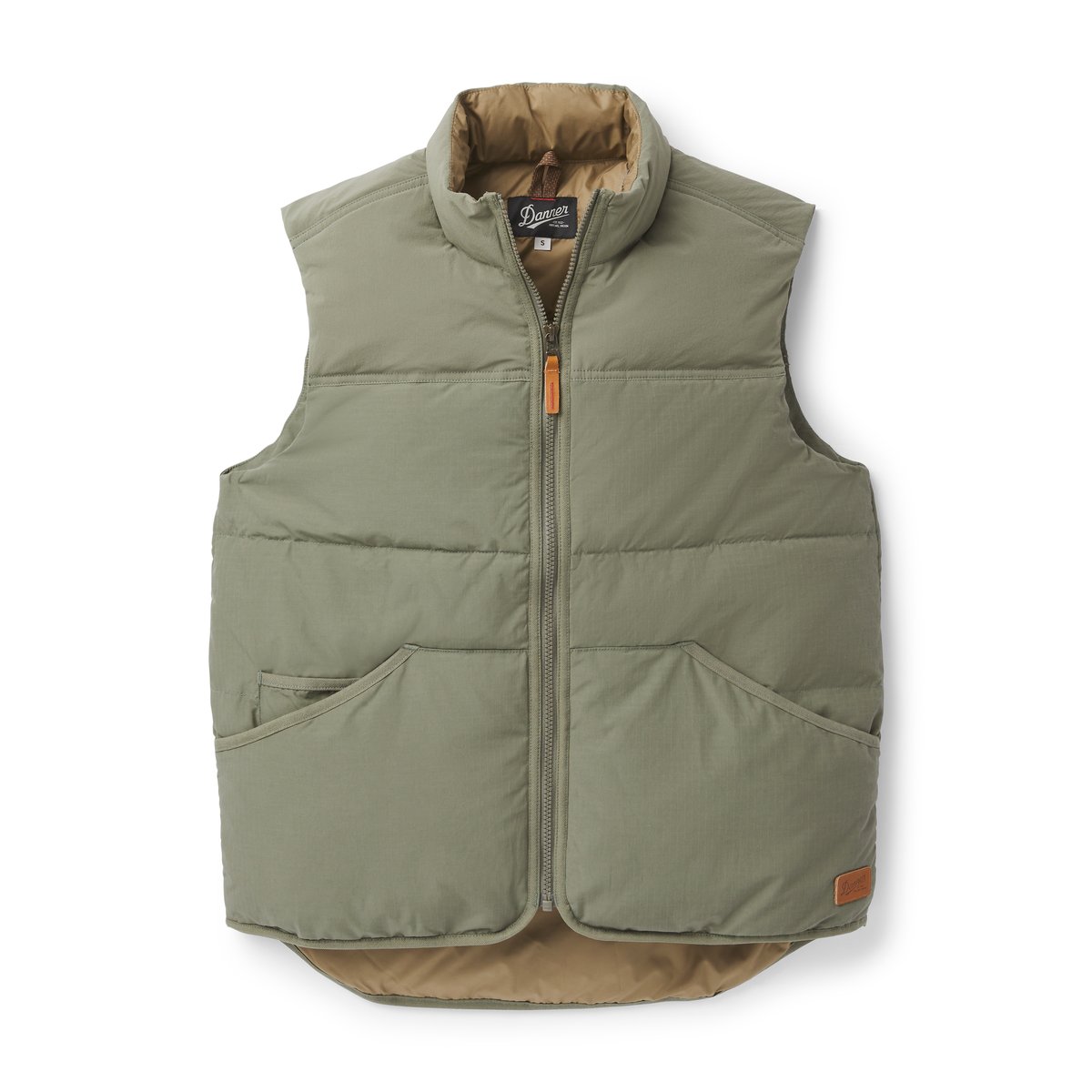 Zigzag Down Vest